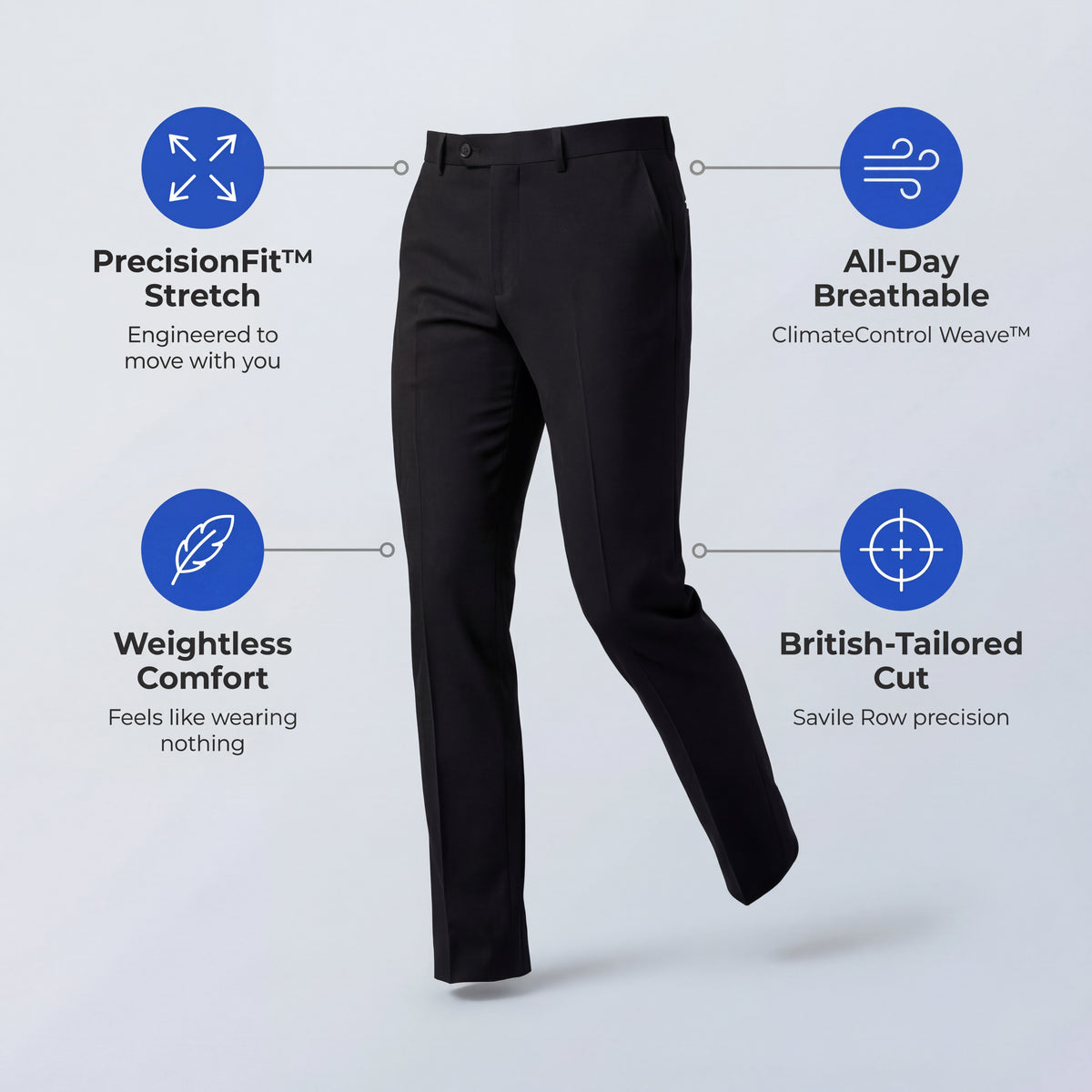 TrueBarnes | PrecisionFit™ Trousers